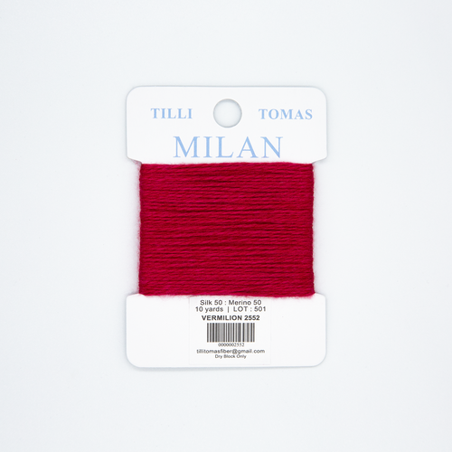 Milan Cards-Vermilion