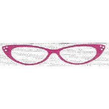 TTT005D - Hot Pink Eyeglasses