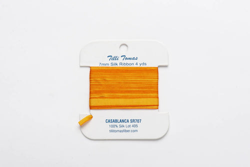 Silk Ribbon- Casablanca