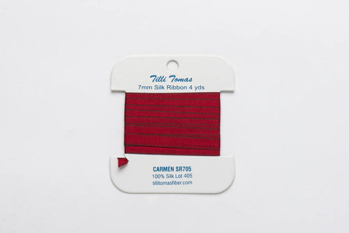 Silk Ribbon- Carmen