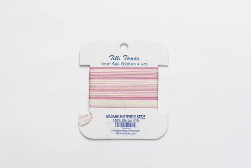 Silk Ribbon- Madame Butterfly