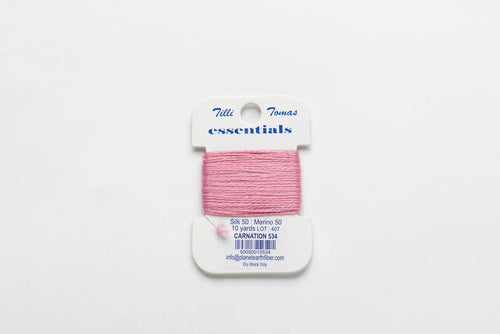 Essentials Cards - Carnation