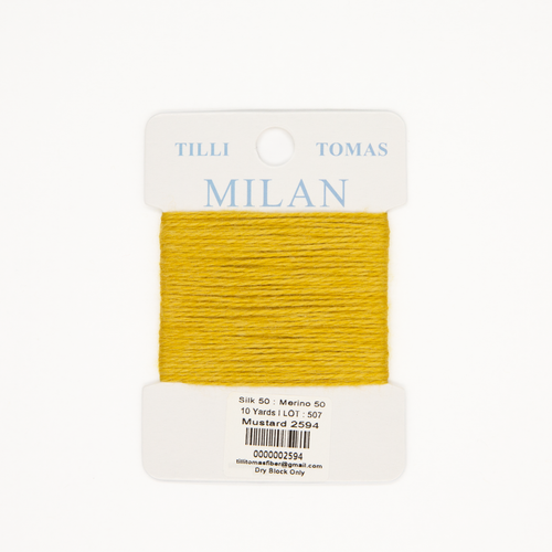 Milan Card-Mustard