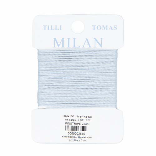 Milan Card- Pinstripe