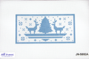 JN-S002A Blue Christmas Reindeer