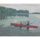 AC003 - Kayaking on a lake