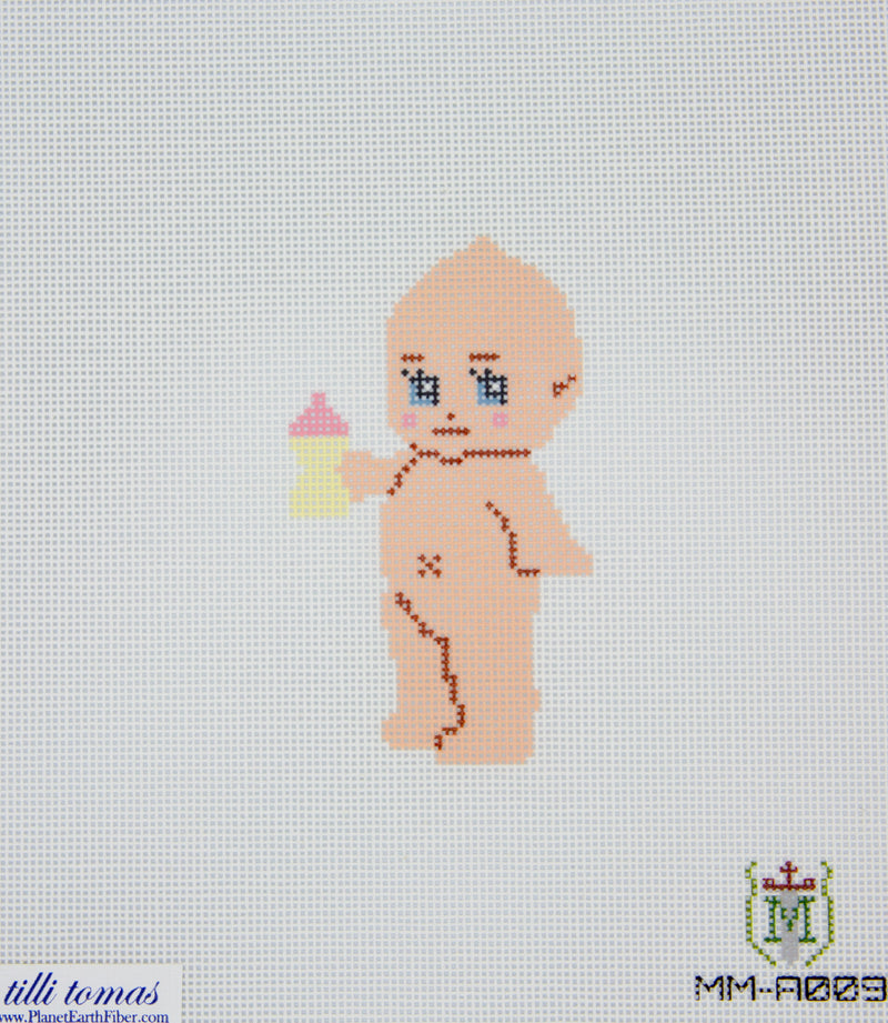 MM-A009 Kewpie with Pink Bottle