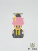 MM-B012 - Graduation Troll Pink Hair