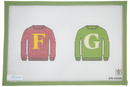 MM-H005E "F" and "G" Initial Sweater Double Sided