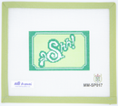 MM-SP017 "Shh!" Sign