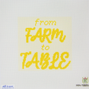 MM-T006 From Farm to Table