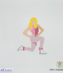 MM-W018 Pink Aerobics Lady
