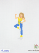 MM-W020 Aerobics Lady Yellow