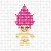 MMB002 - Troll Fushia Hair