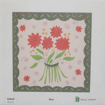 SS047 Posy with Border