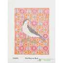 SS018 - Starling on Red Orange