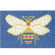 TI119E - Bee Blue Background