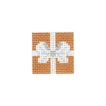 TTF-111B White ribbon orange background