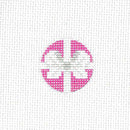 TTF048 - Hot Pink background with White Bow