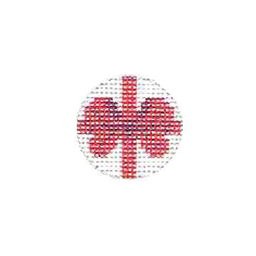 F055 - Red Bow with white background