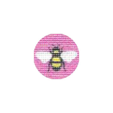 TTF059D  - Bee - Hot Pink Background