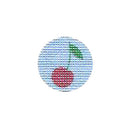 TTF062A - Cherry with Blue Background