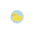 TTF075A - Duck with Light Blue Background