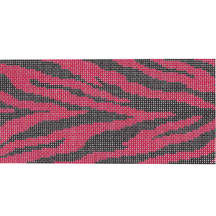 TTP007BLRD - Animal Skin - Black and Red
