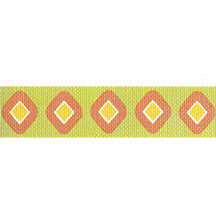 TTPB014C - Orange Diamond Olive Background