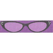 TTPB015G - Eyeglasses Purple Background