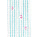 TTPC010 - Airplanes with Aqua Stripes