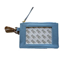 Zip Coin Holder - LIGHT BLUE