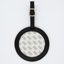 Round Luggage Tag - Black