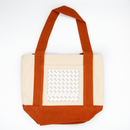 Mini Canvas Tote - Burnt Orange
