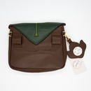 BROWN LEAF BAG