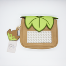 LIGHT BROWN LEAF BAG
