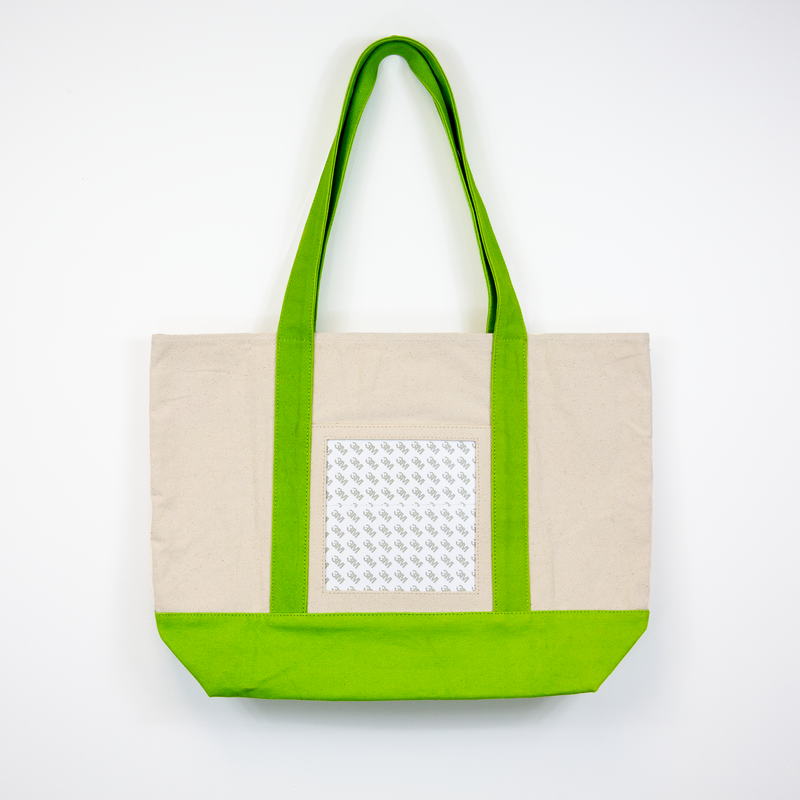 Canvas Tote Lime