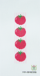 Tomato Stripe Bookmarks