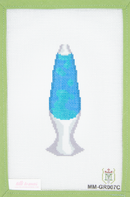 MM-GR007C Groovy Lamp Blue and Teal