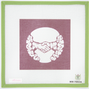 MM-T058A Grasping Hands Burgundy