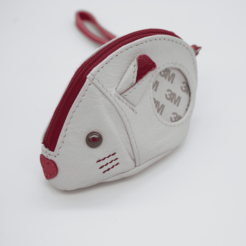 Mouse Purse White