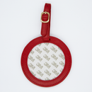 Round Luggage Tag - Red