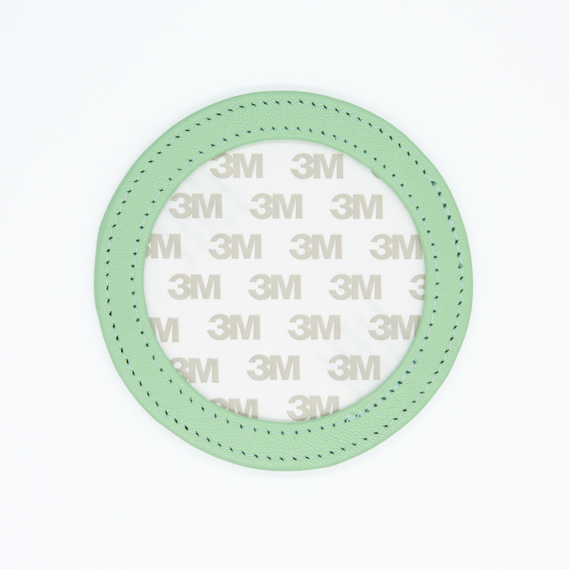 Round Magnet- Smoky Green