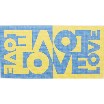 AC026 - Love - Blue Yellow