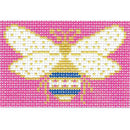 TI911B - Bee Fushia Background