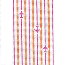 TTPC011 - Airplanes with Pink & Orange Stripes